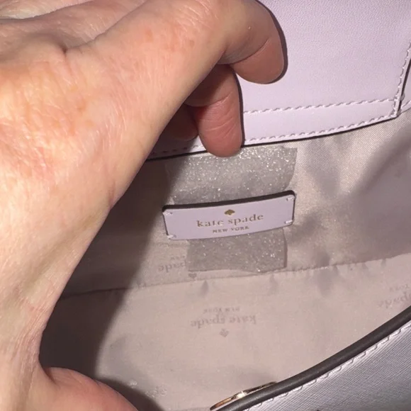 Kate Spade pale lavender flora Shoulder Bag - Picture 5 of 7